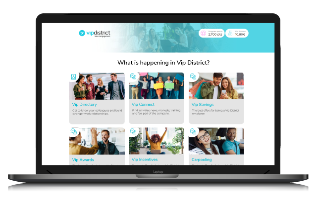 screenshot of Vip District